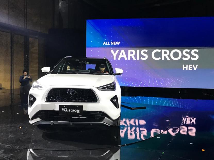 PT Toyota Astra Motor meluncurkan All New Cross Yaris di Jakarta, Senin (15/5/2023).