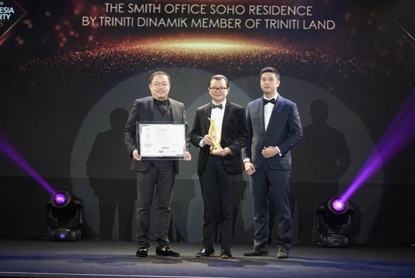 PT Triniti Dinamik meraih tiga penghargaan sekaligus pada Indonesia Property Awards 2019 yang diadakan oleh PropertyGuru Indonesia di Jakarta.
