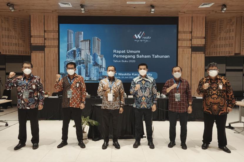 PT Waskita Karya Realty (Waskita Realty) melaksanakan Rapat Umum Pemegang Saham (RUPS) tahun buku 2020 di Jakarta, Kamis (24/6).