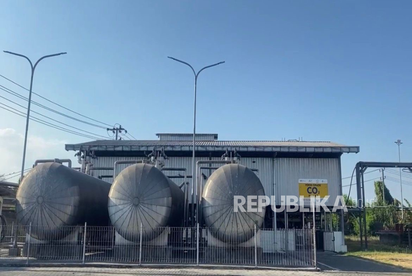 PTPN I Produksi CO2 Cair Ramah Lingkungan dan Halal dari Pabrik Etanol