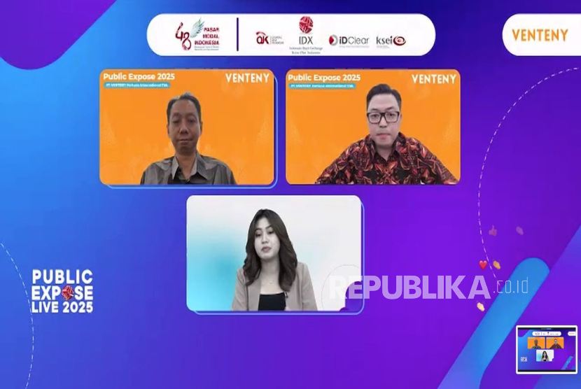 Di Public Expose Live 2025, Venteny Paparkan Sejumlah Poin Penting