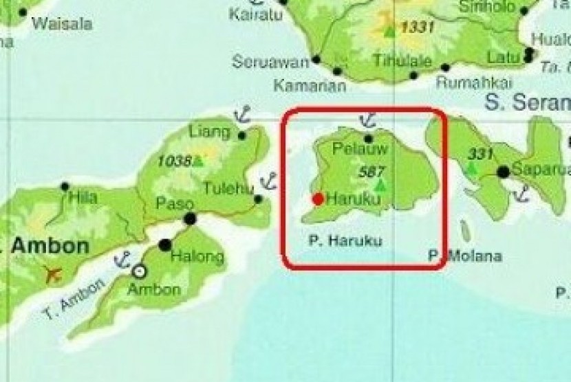 Pulau Haruku, ilustrasi