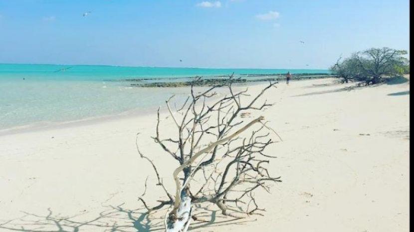 Pulau Pasir (Ashmore Reef) di perbatasan NTT dengan Ausralia.