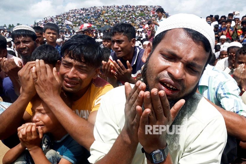 Pengungsi Rohingya di Kamp Kutupalong, Cox’s Bazar, Bangladesh.