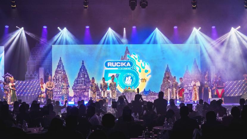 Puncak rangkaian perayaan bertajuk Rucika 50th  dihelat di Hotel Pullman Central Park, Jakarta Barat pada Kamis (6/7/2023) bersama mitra bisnis layaknya keluarga bagi Rucika. 