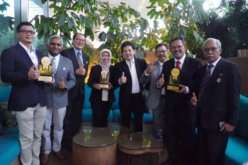 Pupuk Indonesia Utilitas berhasil menarih tiga penghargaan TOP Governance, Risk, and CompilanceAwards 2022 pada Selasa (6/9/2022).