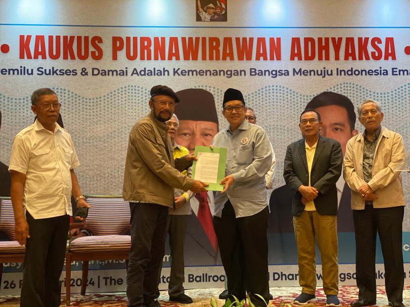 Purnawirawan Adhyaksa mendukung hasil Pemilu 2024