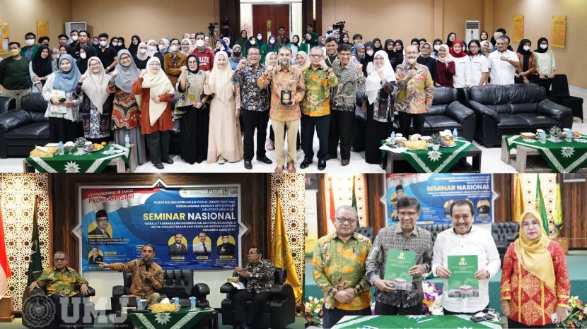Pusat Kebijakan Publik (PKKP) Fakultas Ilmu Sosial dan Ilmu Politik Universitas Muhammadiyah Jakarta dan menggelar Seminar Nasional secara hybrid pada Selasa (15/08/2023), di Aula Kasman Singodimedjo FISIP UMJ.
