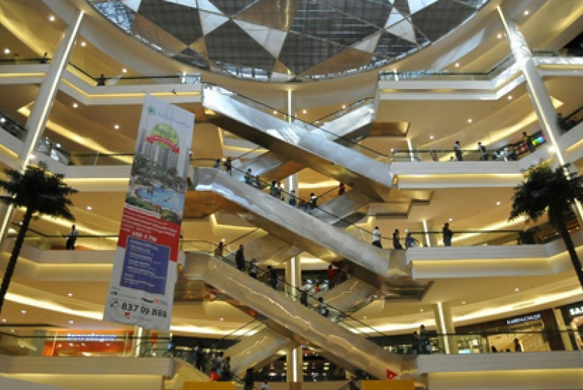 Pusat perbe;anjaan. Ilustrasi