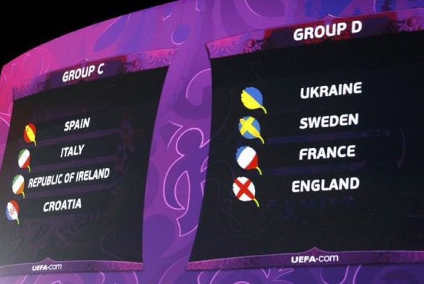 Putaran final Piala Eropa 2012 Polandia-Ukraina. 