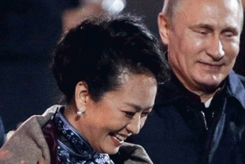 Putin dan Ibu Negara Cina