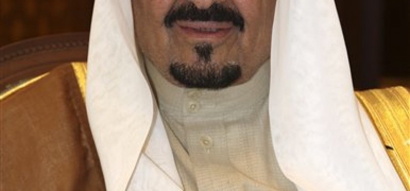 Putra Mahkota Arab Saudi, Pangeran Sultan bin Abdul Aziz, semasa hidupnya.