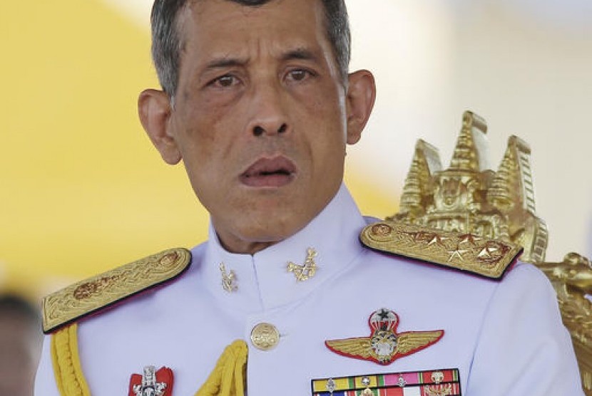 Putra Mahkota Thailand Maha Vajiralongkorn yang akan menggantikan Raja Bhumibol Adulyadej yang mangkat.