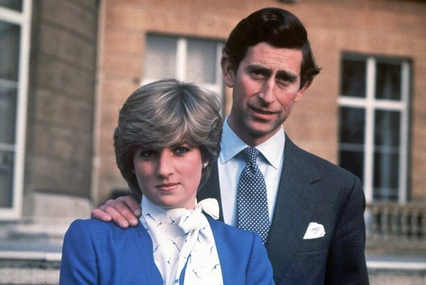 Putri Diana dan Pangeran Charles.