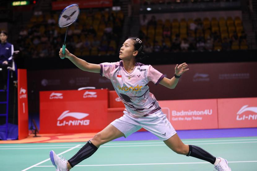 Putri Kusuma Wardani di Hong Kong Open 2024.