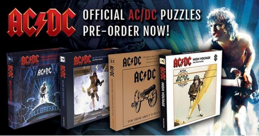 Puzzle AC/DC mulai resmi dijual pada 4 September 2020 lewat perusahaan Rock Saw.