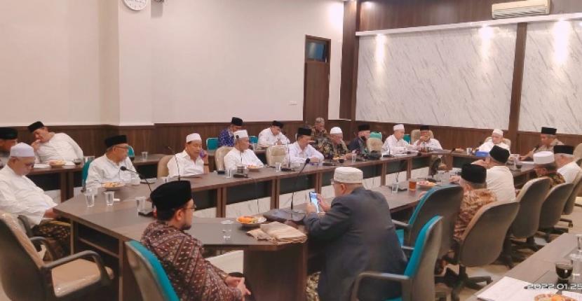 PWNU Jatim. Rapat gabungan syuriah-tanfidziah PWNU Jawa Timur di Surabaya 