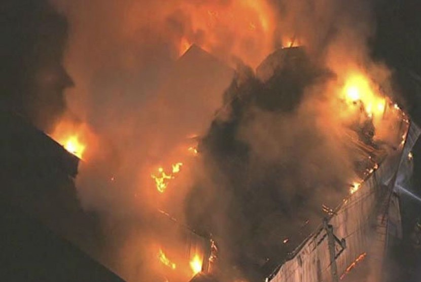 Quba Islamic Institute di Houston, AS, terbakar