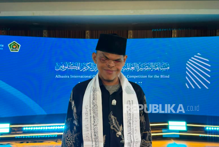 Raihan Ahmad Maulana, salah satu peserta MHQ Internasional Disabilitas Netra 2025