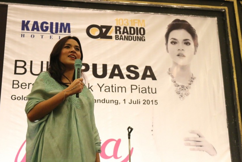 Raisa tampil di hotel Kagum.