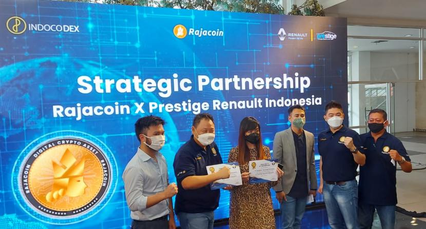 Rajacoin menjalin kerja sama dengan Prestige Motorcars untuk memperluas utlitas cryptocurrency di Indonesia.