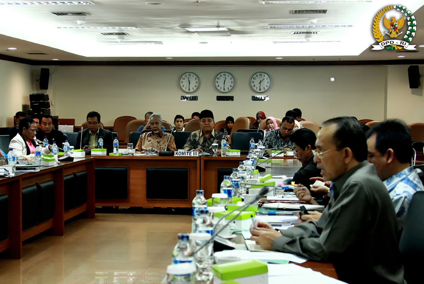     Raker Komite III DPD RI dengan Kementerian Agama RI, Jakarta, Rabu (12 Juni 2013).