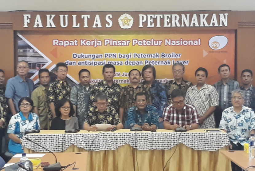 Rakernas Pinsar Petelur Indonesia (PPN) di Fakultas Peternakan  UGM, Sabtu (29/6).