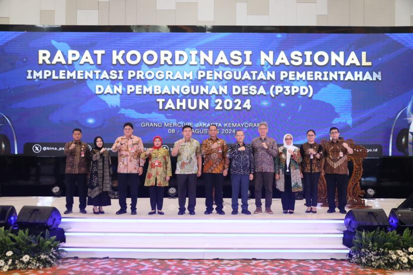 Rakornas Pelaksanaan Program Penguatan Pemerintahan dan Pembangunan Desa.