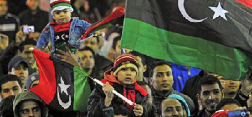 Rakyat Libya peringati setahun revolusi negerinya