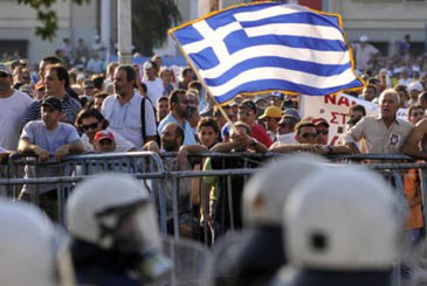 Rakyat Yunani tolak Kapitalisme