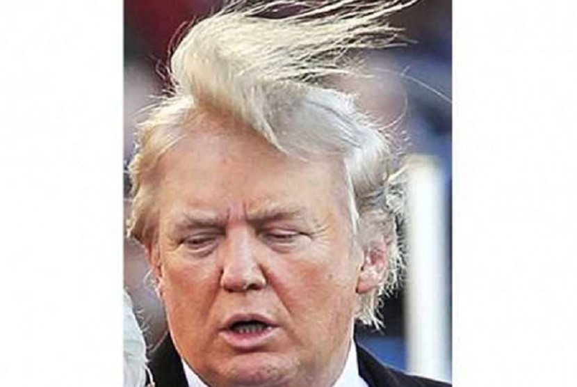 Rambut Donald Trump
