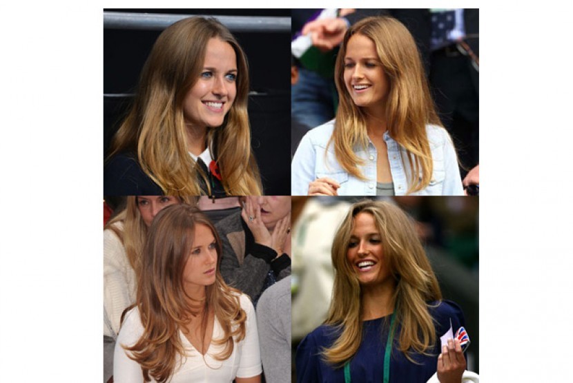 Rambut indah Kim Sears