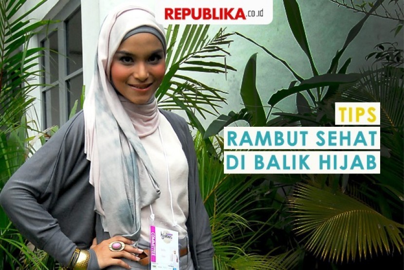 Rambut sehat meski berjilbab