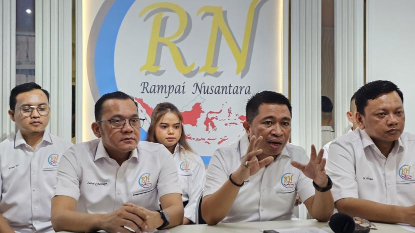 Rampai Nusantara saat memberikan keterangan pers di kantornya, Jumat (25/10/2024).