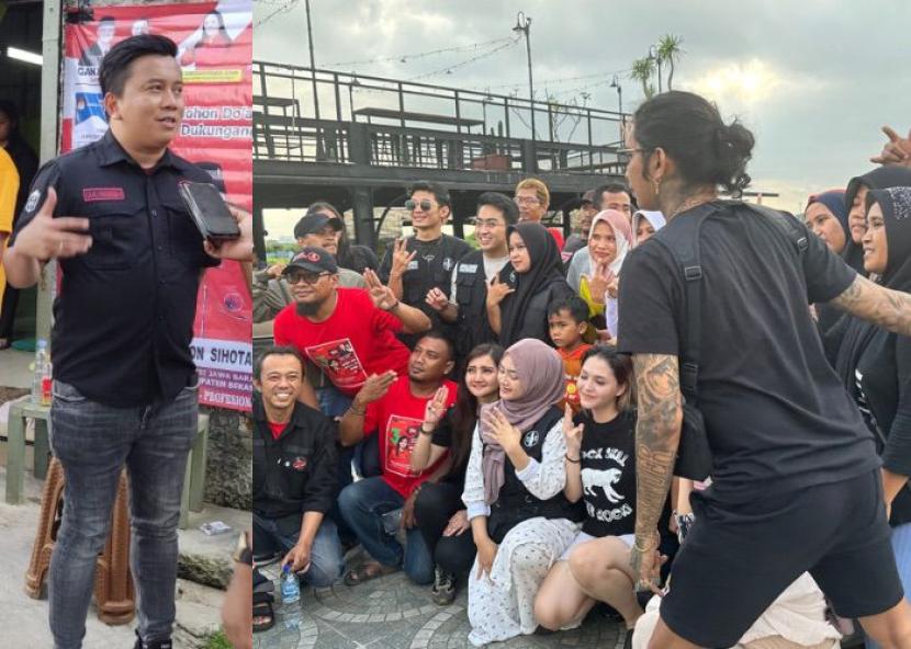 Rangkaian kegiatan kampanye Laju Indonesia dan Peluru Tak Terkendali berlangsung selama tiga hari di Kabupaten Bekasi.