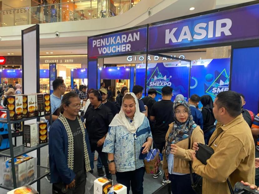 Rangkaian kegiatan Pertamina Small Medium Enterprise Expo (SMEXPO) Semarang sukses digelar dengan menghadirkan 30 tenant UMKM.
