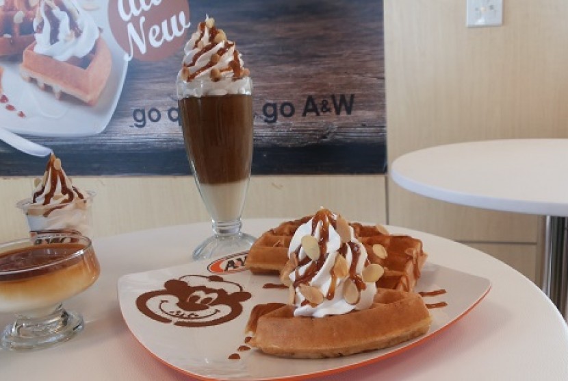 Rangkain menu dessert 'Magic Series' terbaru restoran A&W