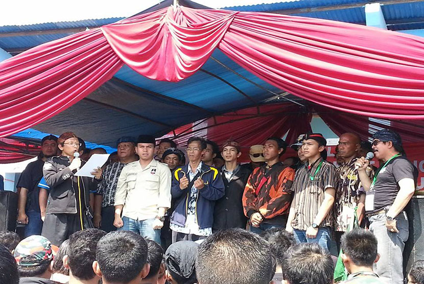 Rapat akbar pemekaran Kabupaten Sukabumi