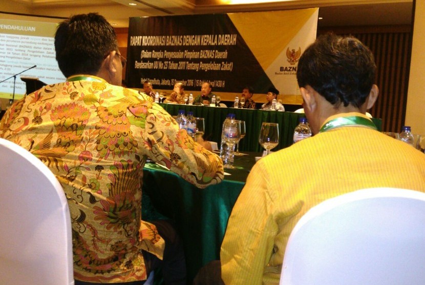 Rapat Baznas dan kepala daerah se-Indonesia.