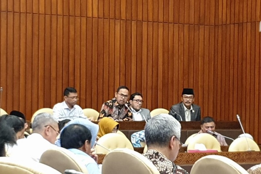 Rapat dengar pendapat DPR dengan Kementan di Senayan jakarta