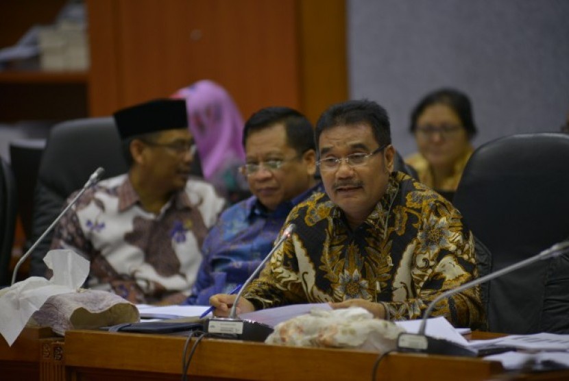Rapat Dengar Pendapat (RDP) Komisi X DPR RI dengan Badan Pusat Statistik (BPS) di Gedung DPR RI, Senayan, Jakarta, Rabu (23/5).