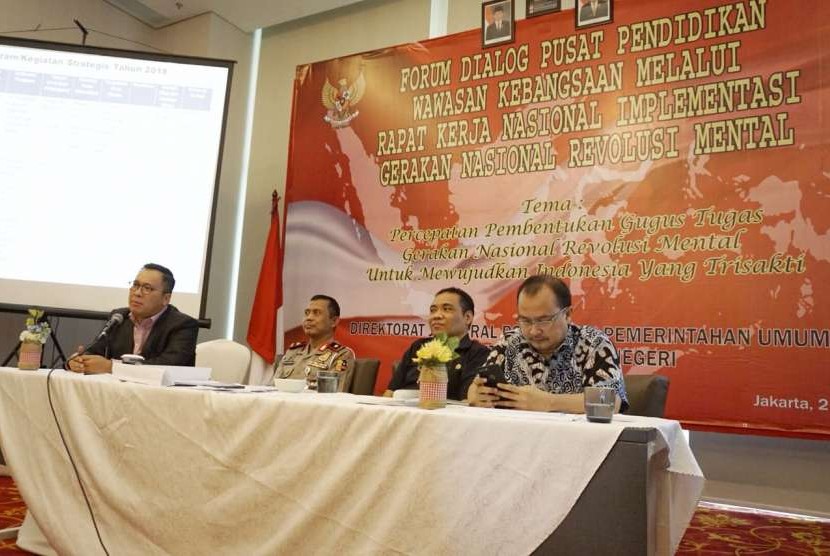 Rapat Kerja Nasional (Rakernas) GNRM dengan Pemerintah Provinsi Se-Indonesia .