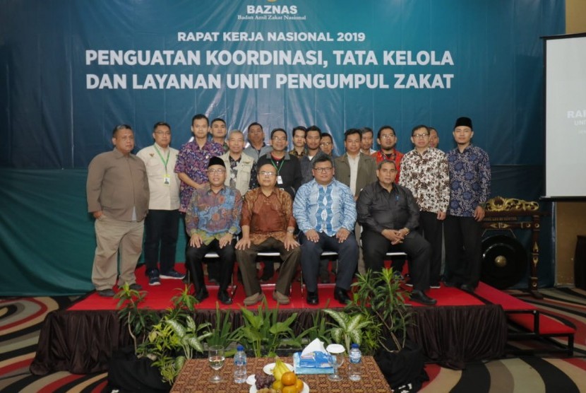 Rapat Kerja Nasional UPZ Baznas 2019 di Bogor, Jawa Barat, Rabu (9/10) hingga Jumat (11/10).