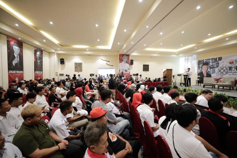 Rapat kerja wilayah (rakerwil) ll di Hotel Narita Surabaya di Baratajaya, Kecamatan Gubeng, Surabaya, Jatim. 