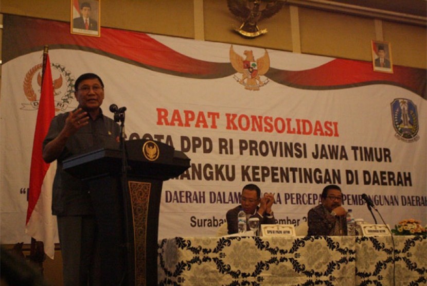 Rapat koordinasi DPD