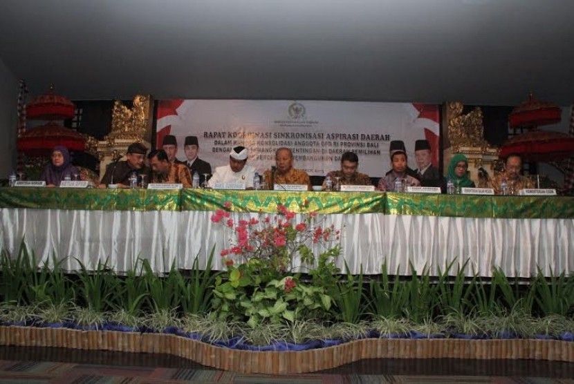 Rapat koordinasi DPD asal Bali dengan pemangku kepentingan, Rabu (23/9)