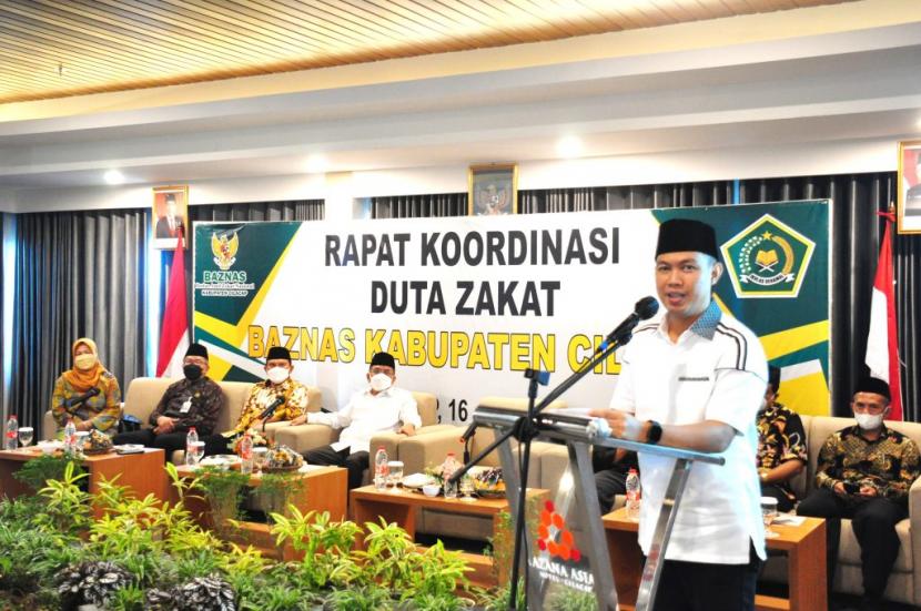 Rapat Koordinasi Duta Zakat oleh BAZNAS Cilacap, Sabtu (16/7/22). 