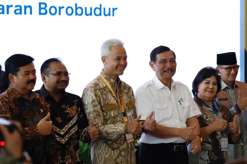 Rapat Koordinasi Nasional (Rakornas) pengembangan 5 Destinasi Pariwisata Super Prioritas (DPSP) digelar di The Plataran Heritage Borobudur Hotel, Kecamatan Borobudur, Kabupaten Magelang pada Jumat (21/7/2023).