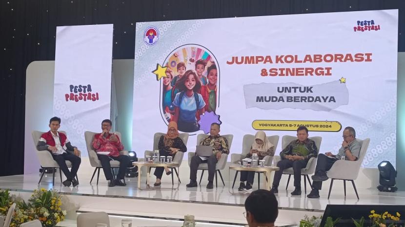 Rapat koordinasi (Rakor) Pengembangan Pemuda yang digelar Kementerian Pemuda dan Olahraga (Kemenpora) pada Selasa (6/8/2024) di Yogyakarta.  