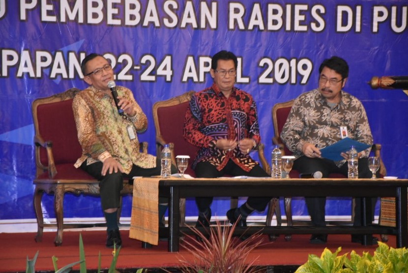 rapat pemberantasan rabies di Balikpapan